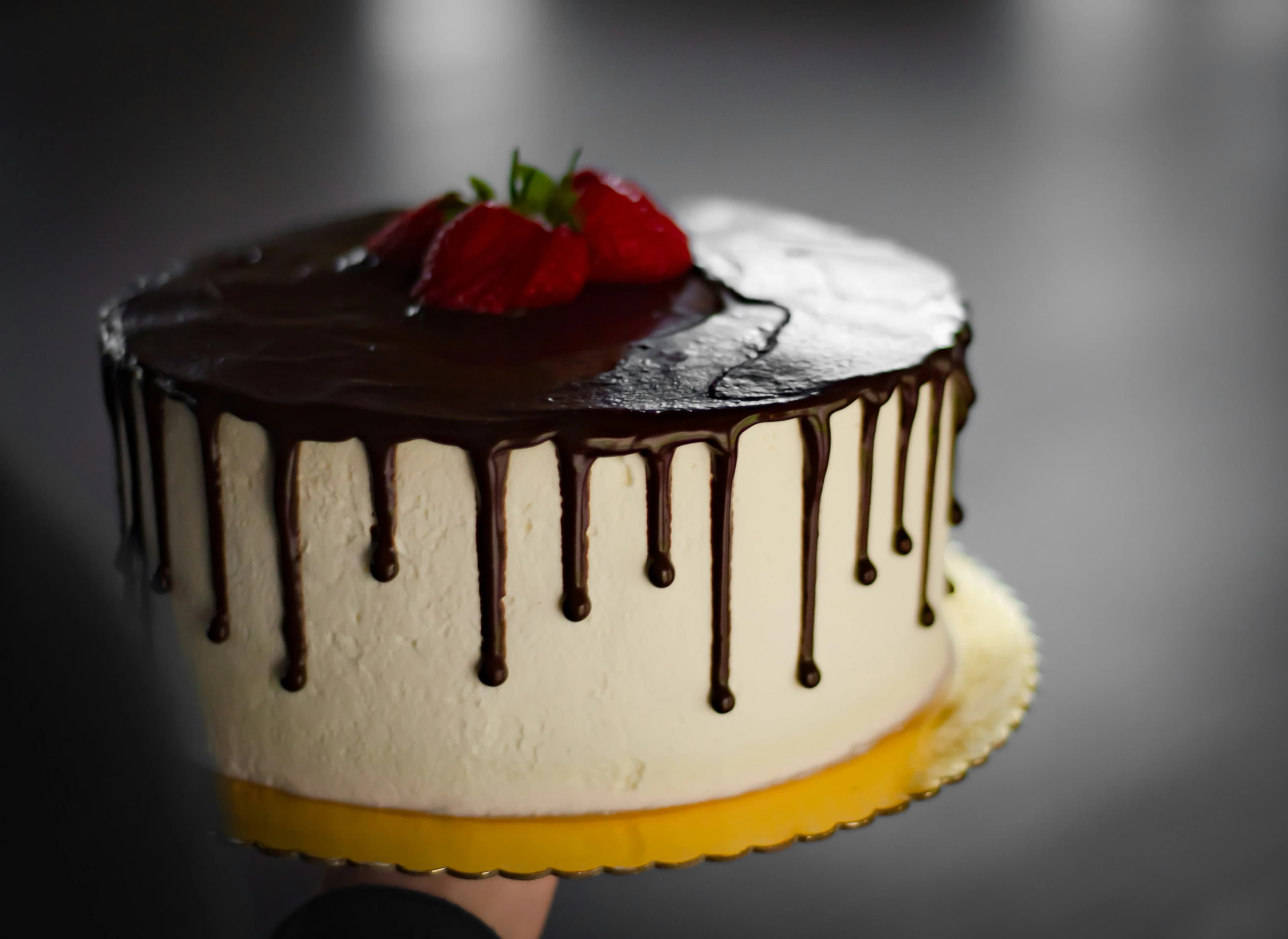 Cake image as background